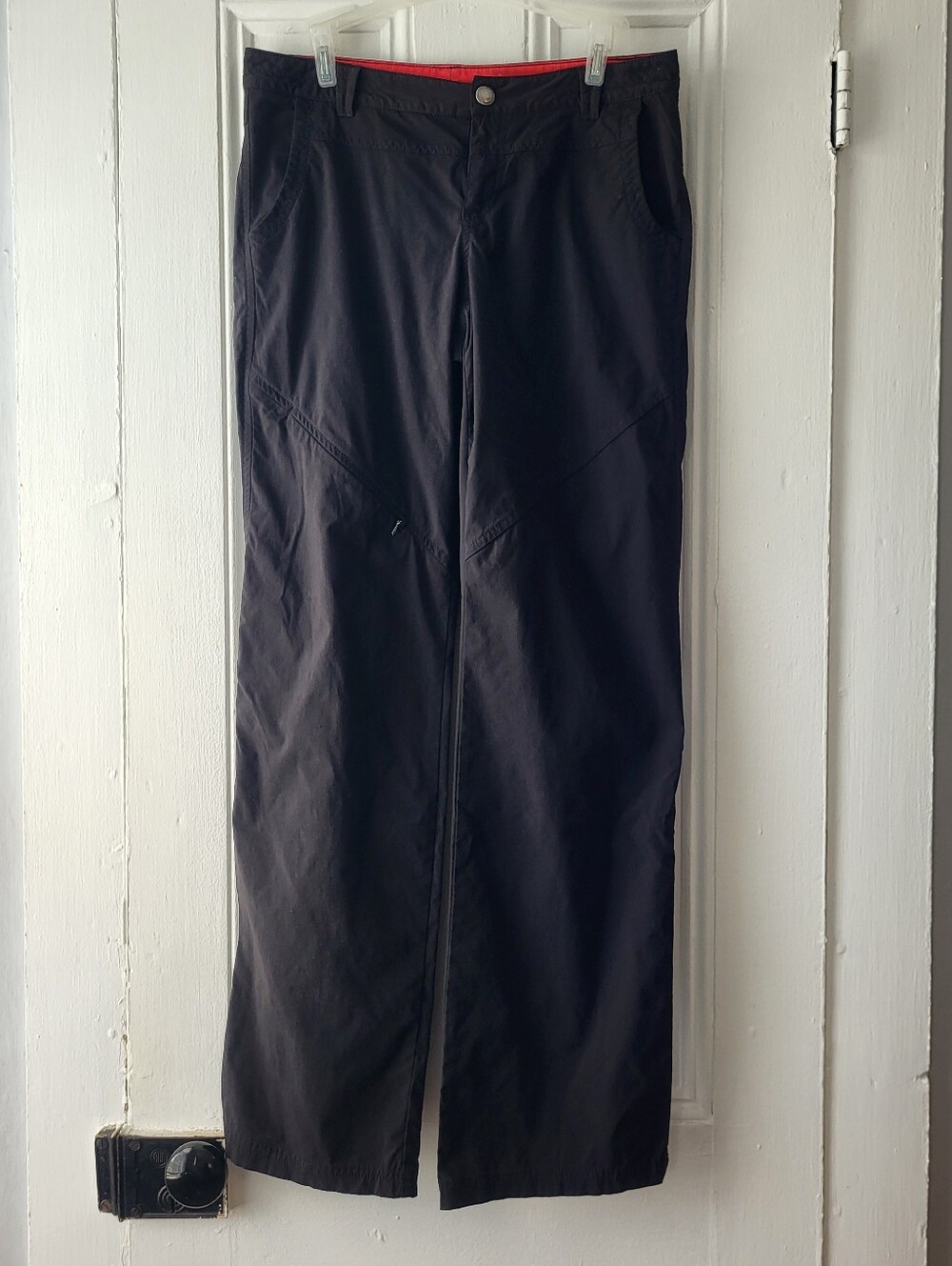 Eddie Bauer Lightweight Black Hiking Pants, Size 2